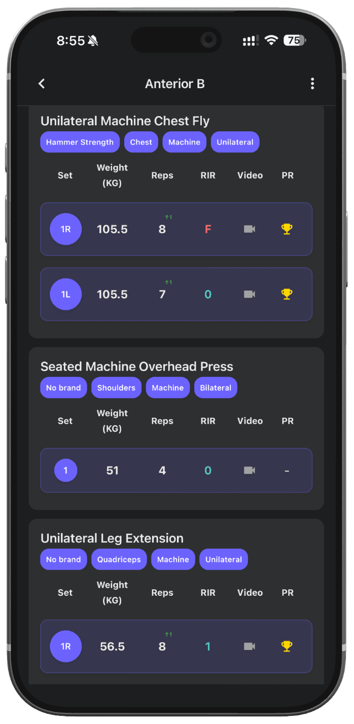 Progress tracking